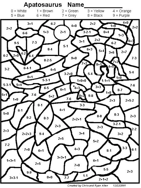 Matematicas 3Er Grado Para Colorear 2