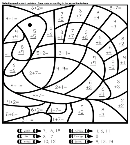 Matematicas 3Er Grado Para Colorear 4