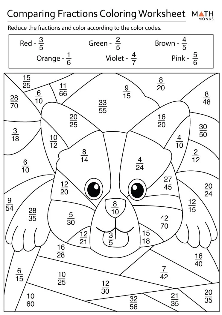 Matematicas 3Er Grado Para Colorear 5