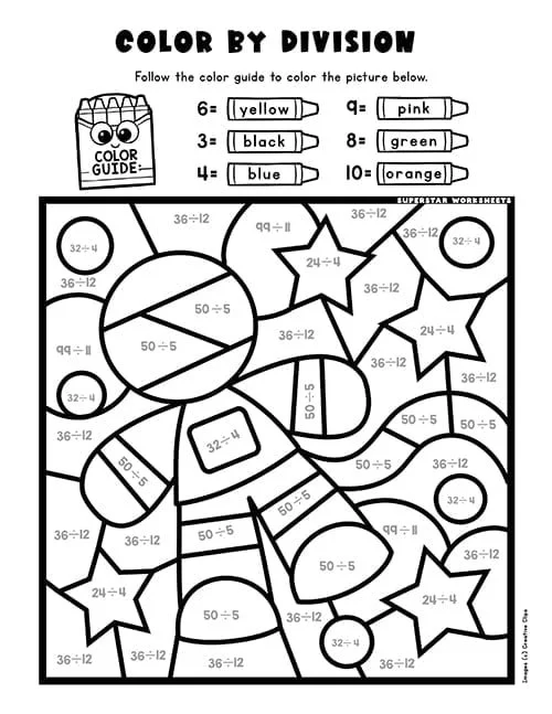 Matematicas 3Er Grado Para Colorear 9