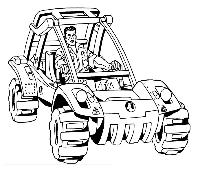 Action Man Ausmalbilder