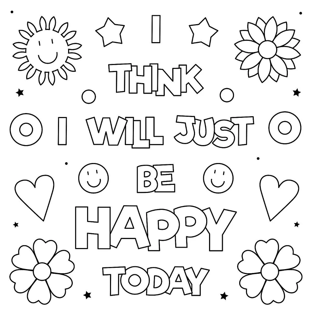 Affirmations Coloring Pages 35