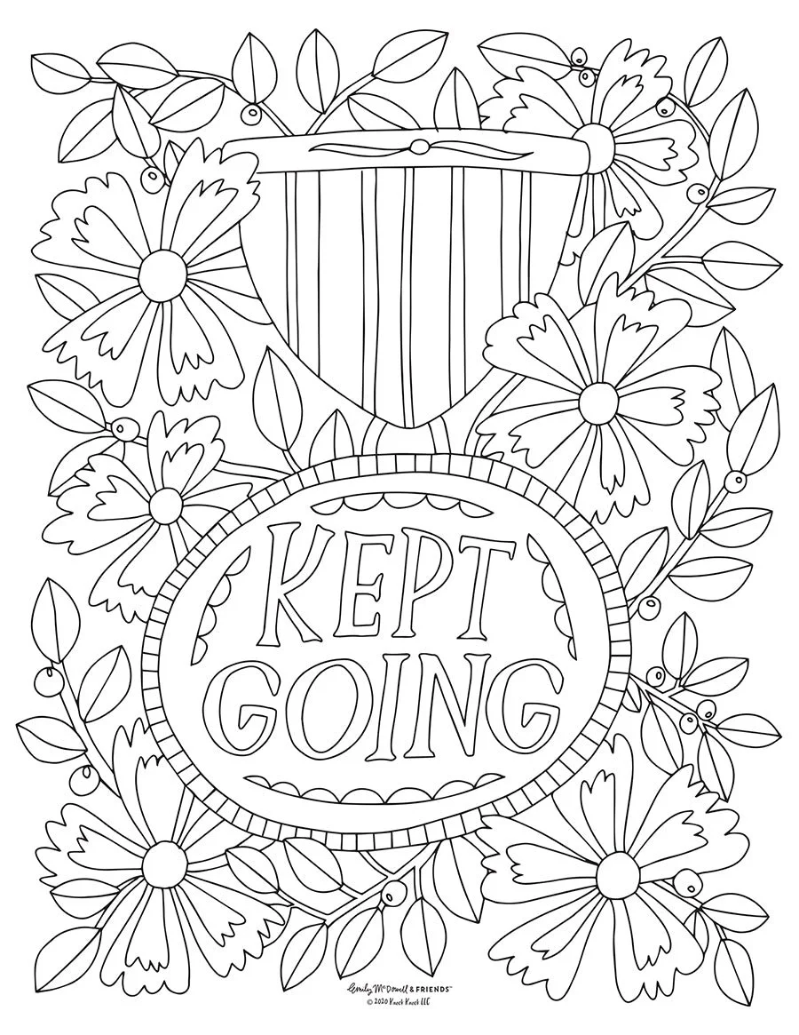 Affirmations Coloring Pages 37