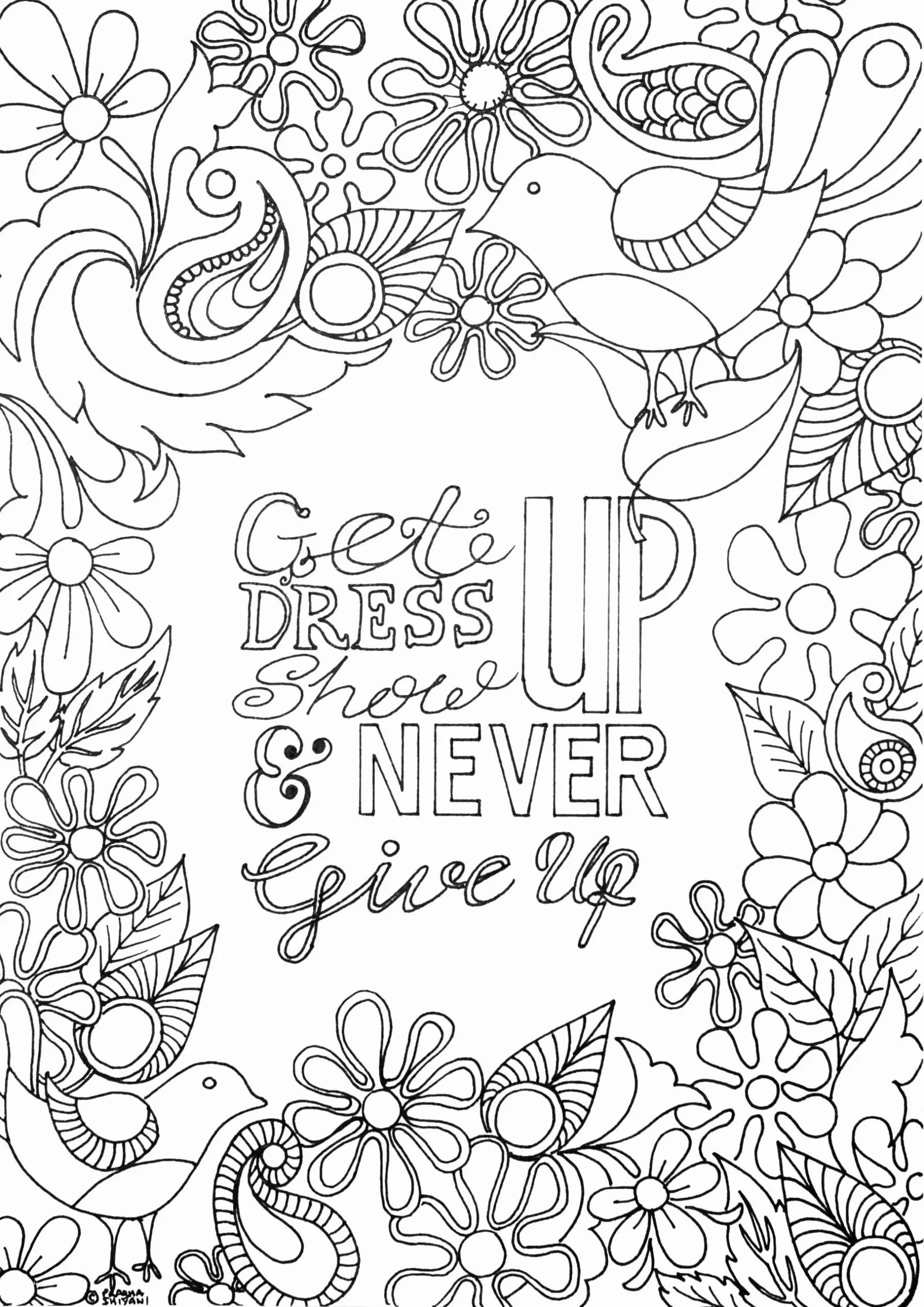 Affirmations Coloring Pages 4