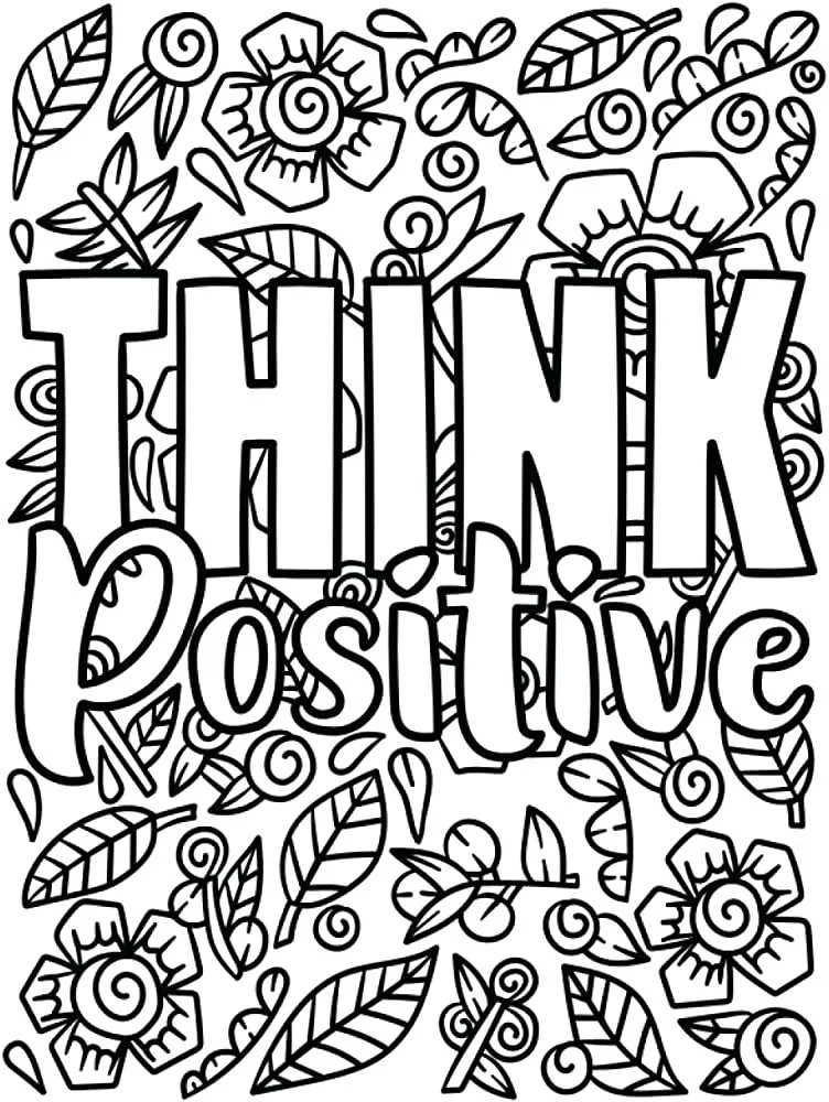 Affirmations Coloring Pages 41