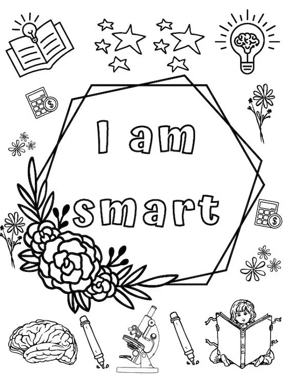 Affirmations Coloring Pages 42