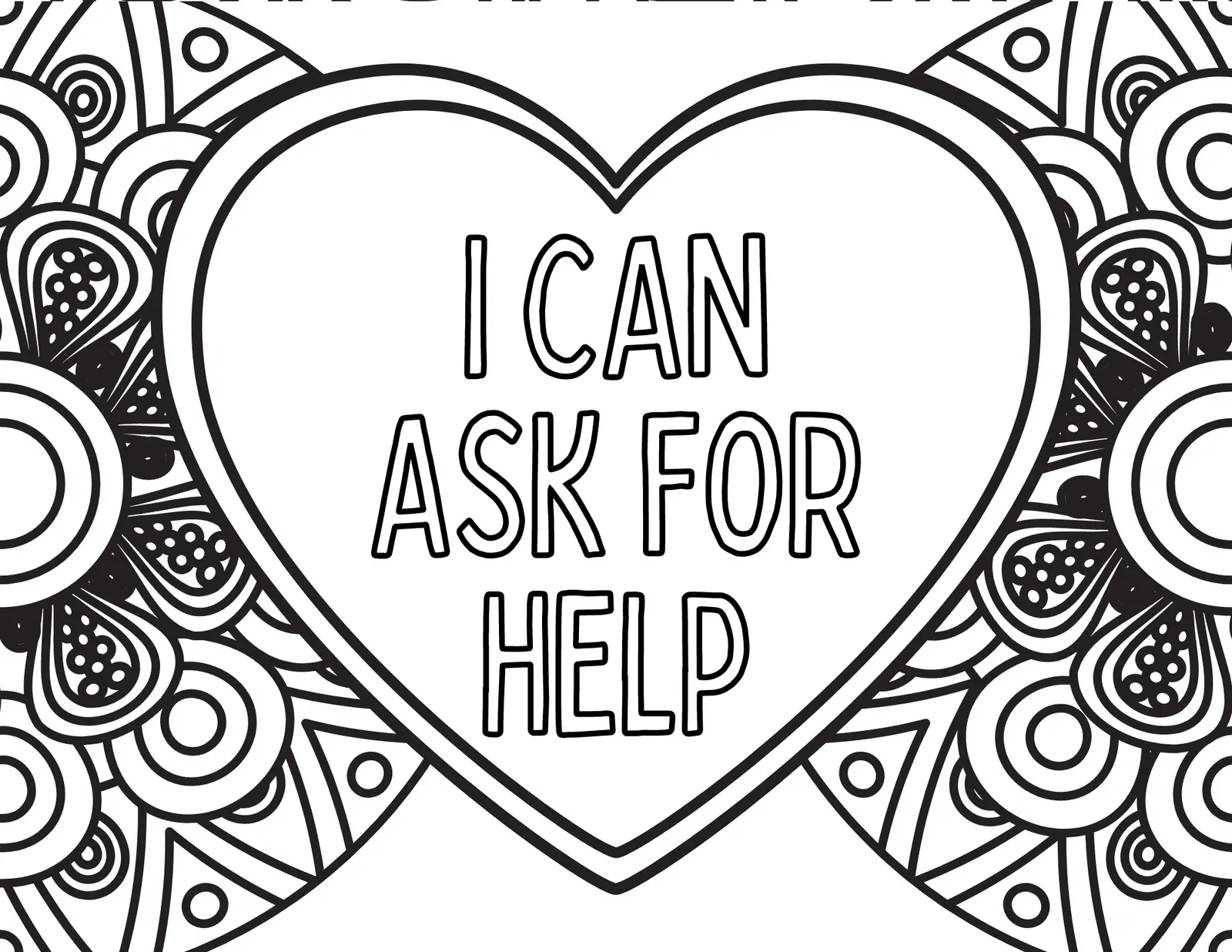 Affirmations Coloring Pages 50