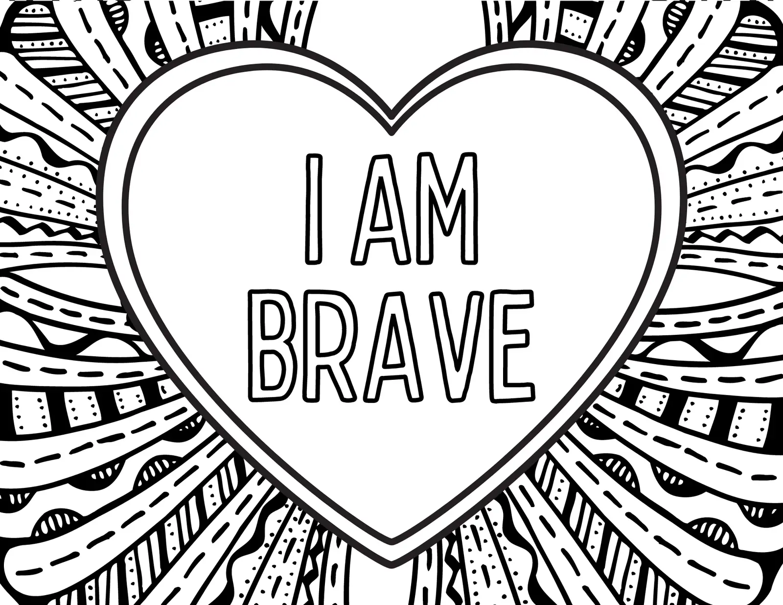 Affirmations Coloring Pages 54