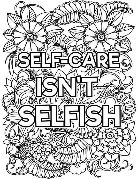 Affirmations Coloring Pages 9