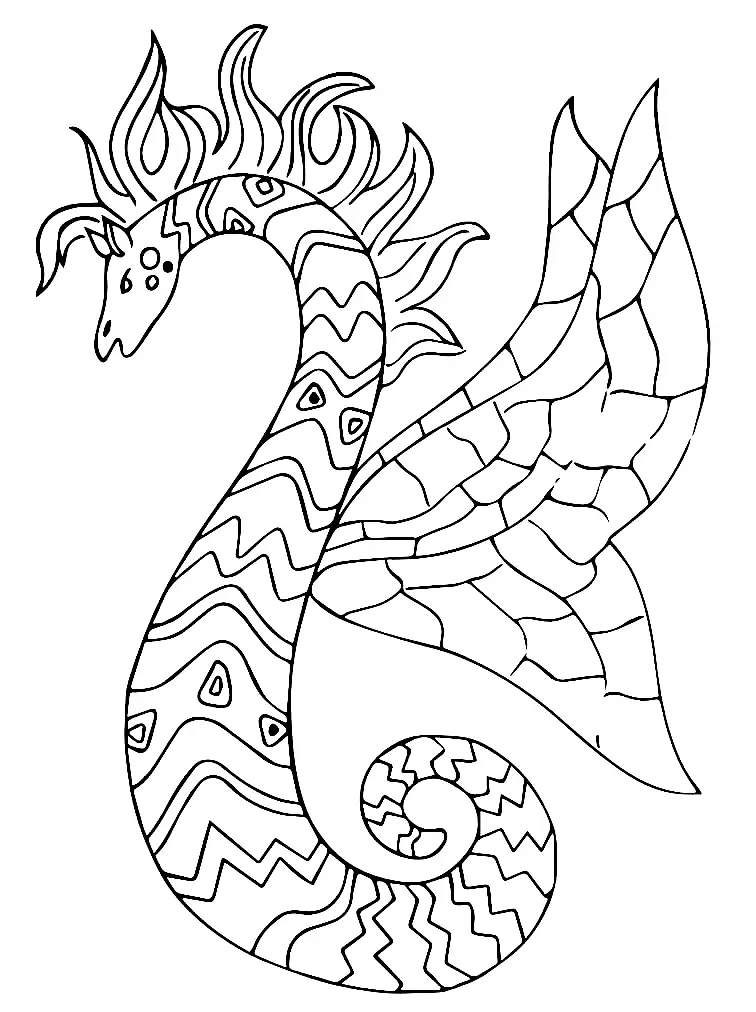 Alebrijes Para Colorear 16
