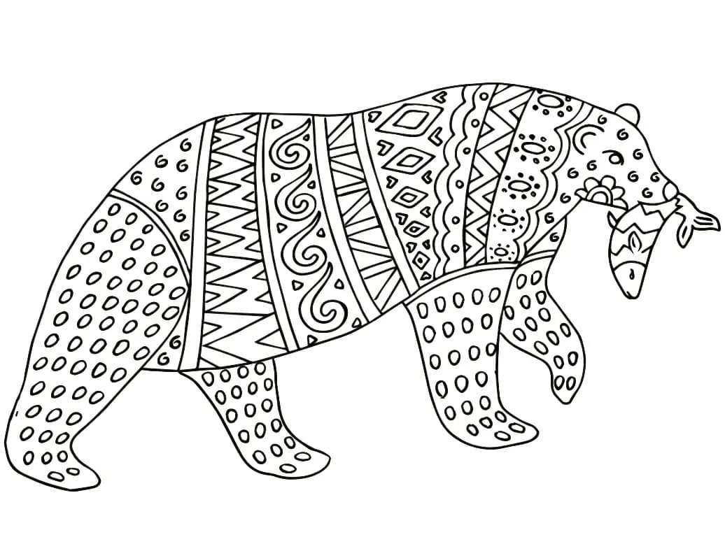 Alebrijes Para Colorear 18