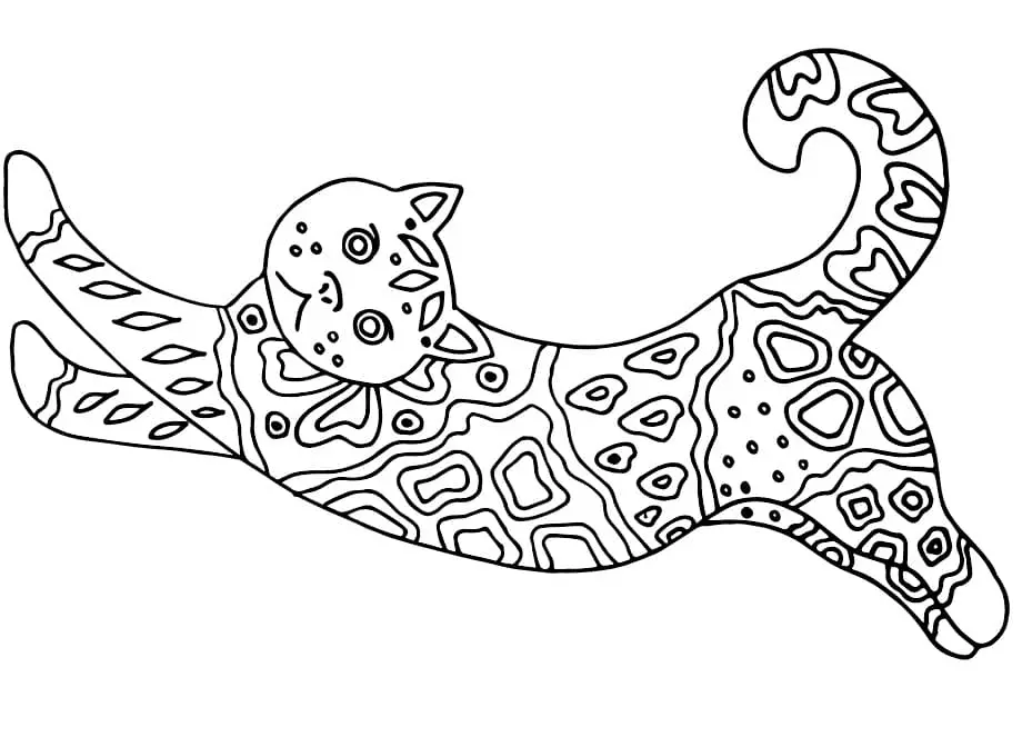 Alebrijes Para Colorear 23