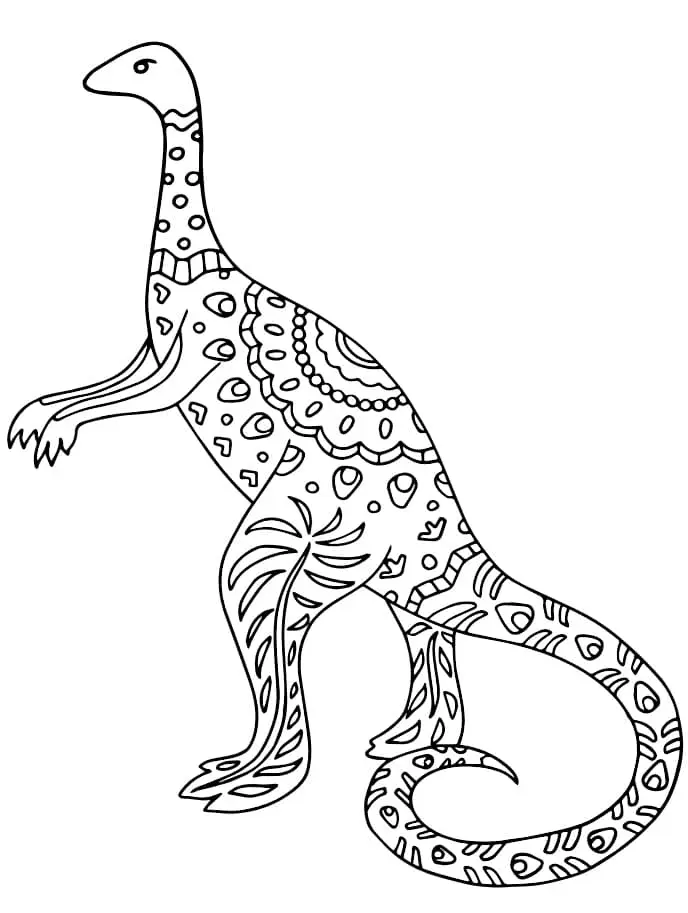 Alebrijes Para Colorear 56