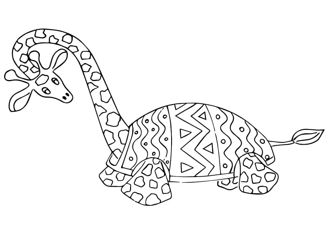 Alebrijes Para Colorear 8
