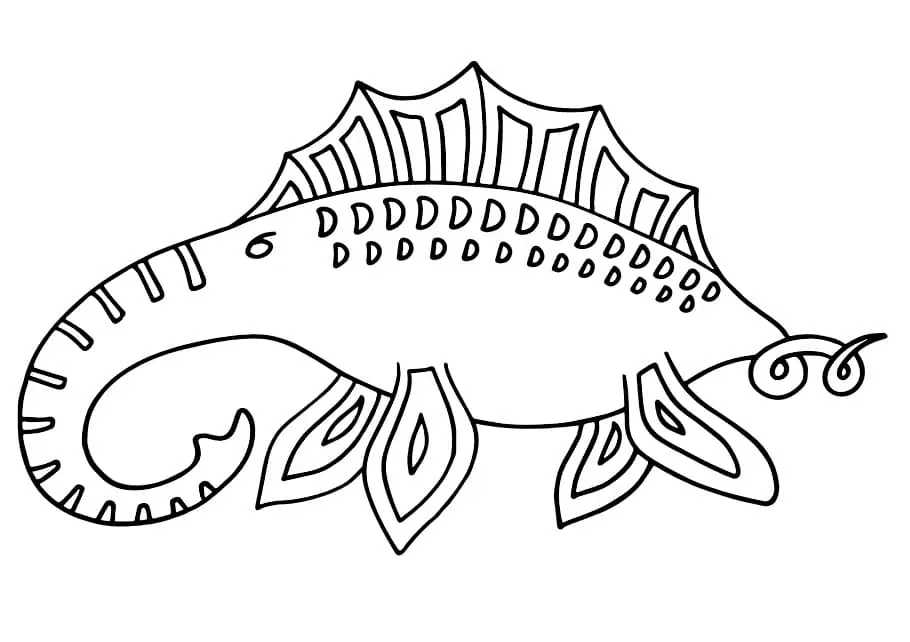 Alebrijes Para Colorear 80