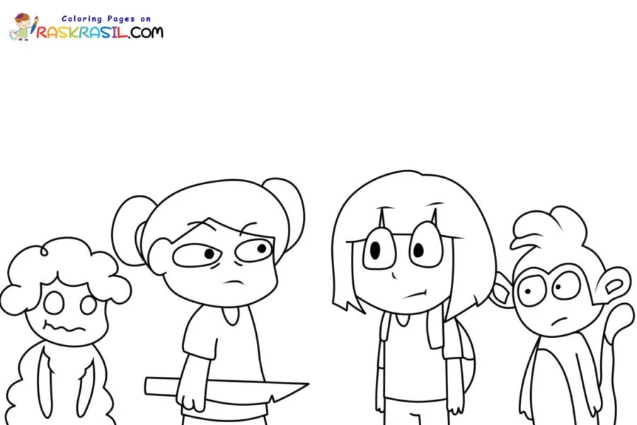 Amanda the Adventurer Coloring Pages 10