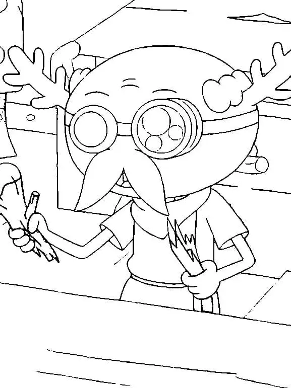 Desenhos de Amphibia Para Colorir
