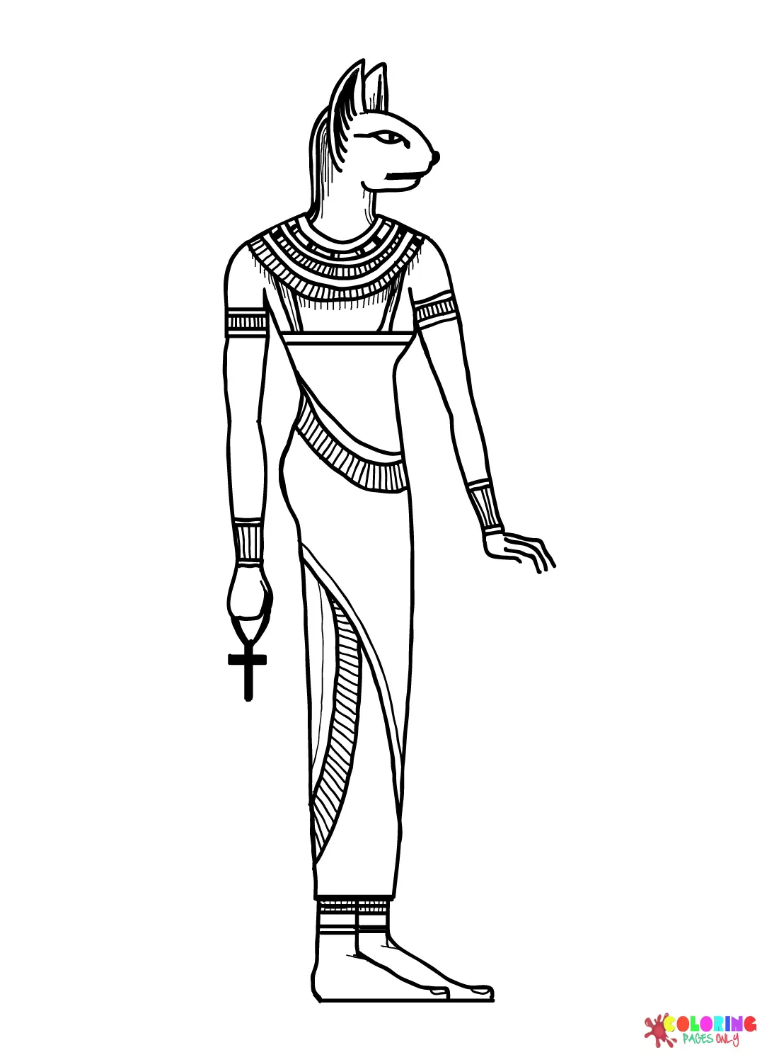 Ausmalbilder zum alten Ägypten 11