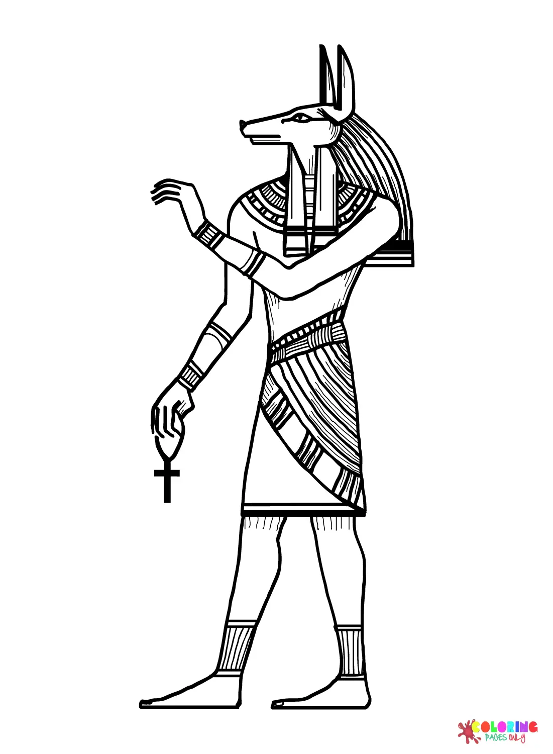 Ausmalbilder zum alten Ägypten 12