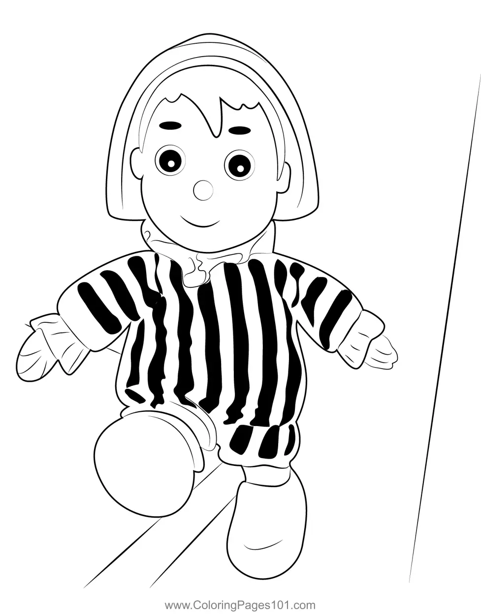 Andy Pandy Ausmalbilder 1