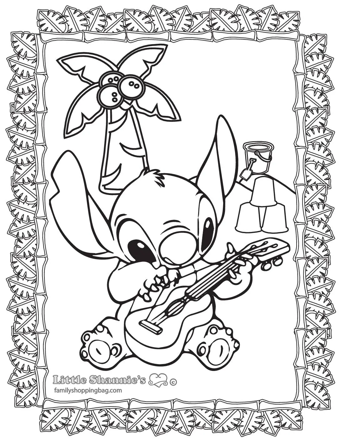 Angel And Stitch Coloring Pages 15
