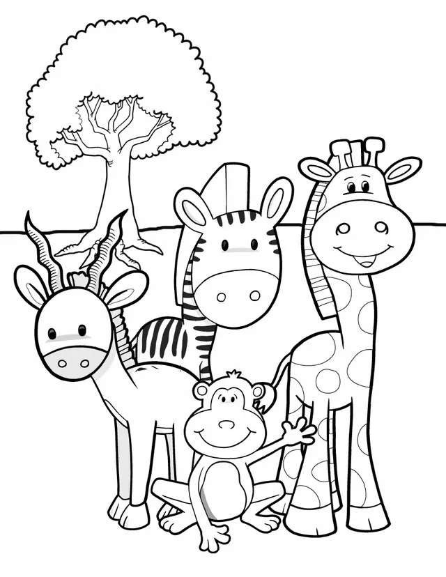 Animal Coloring Pages 20