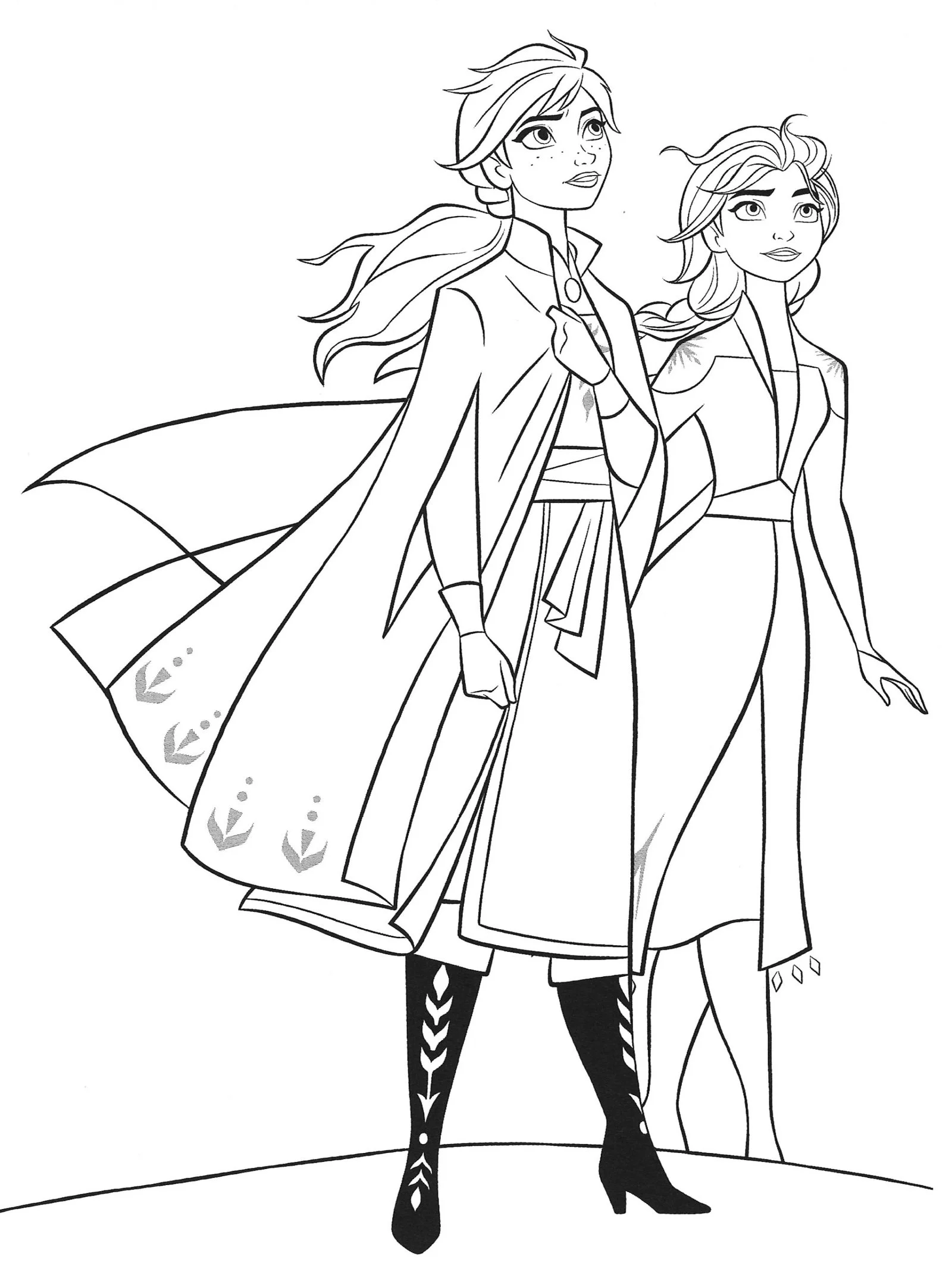 Anna Frozen Para Colorear 13