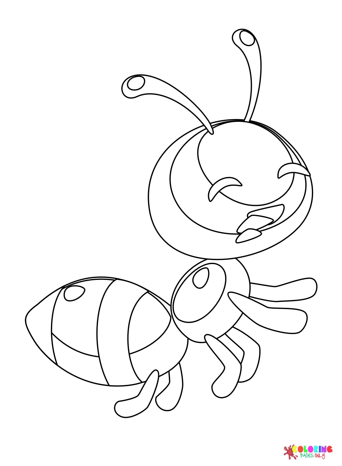 Desenhos de Formigas Para Colorir 2