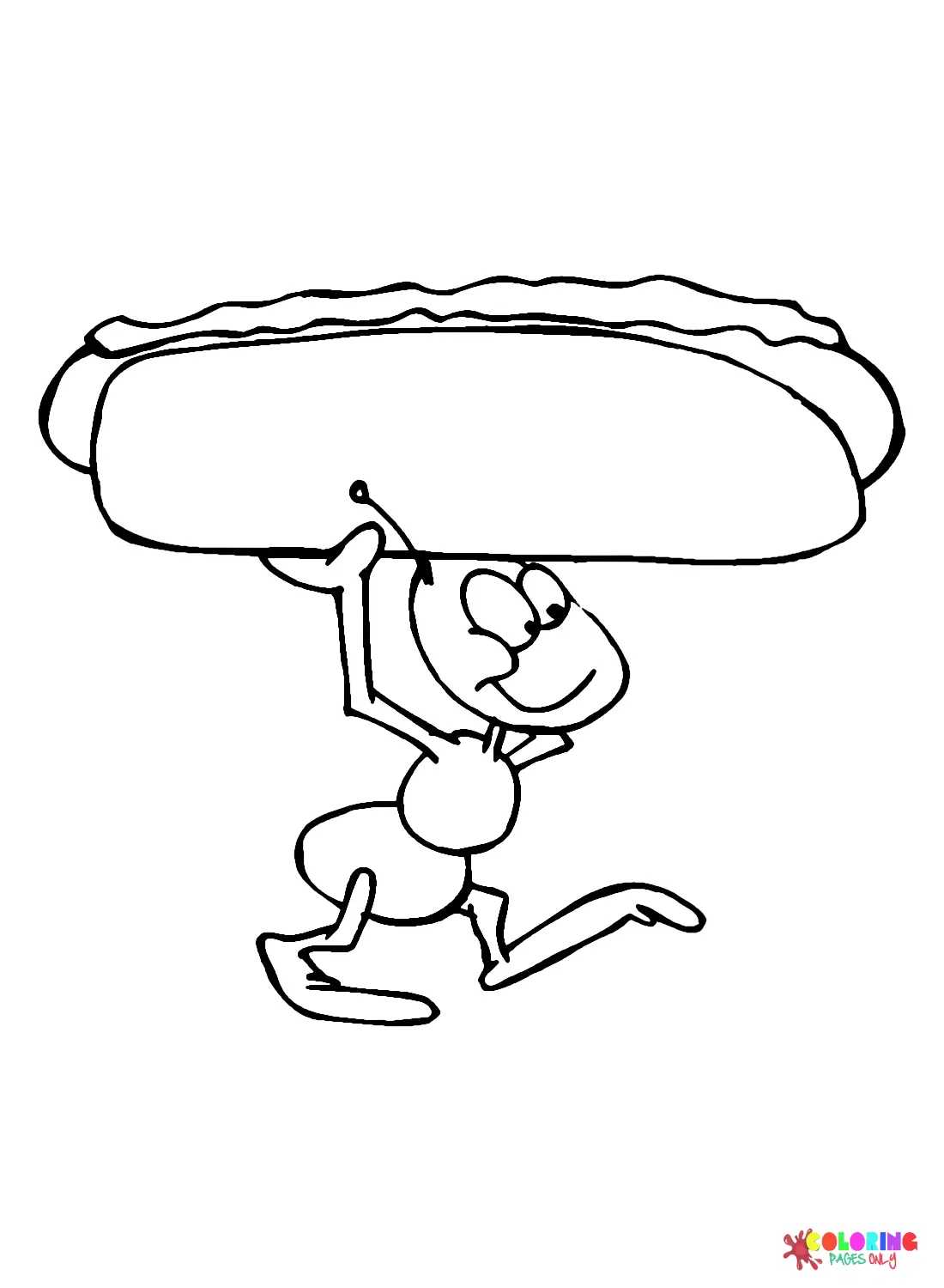 Desenhos de Formigas Para Colorir 22
