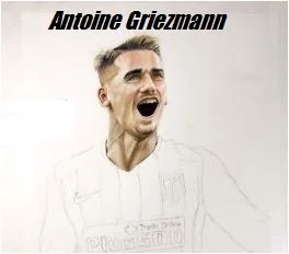 Antoine Griezmann Ausmalbilder