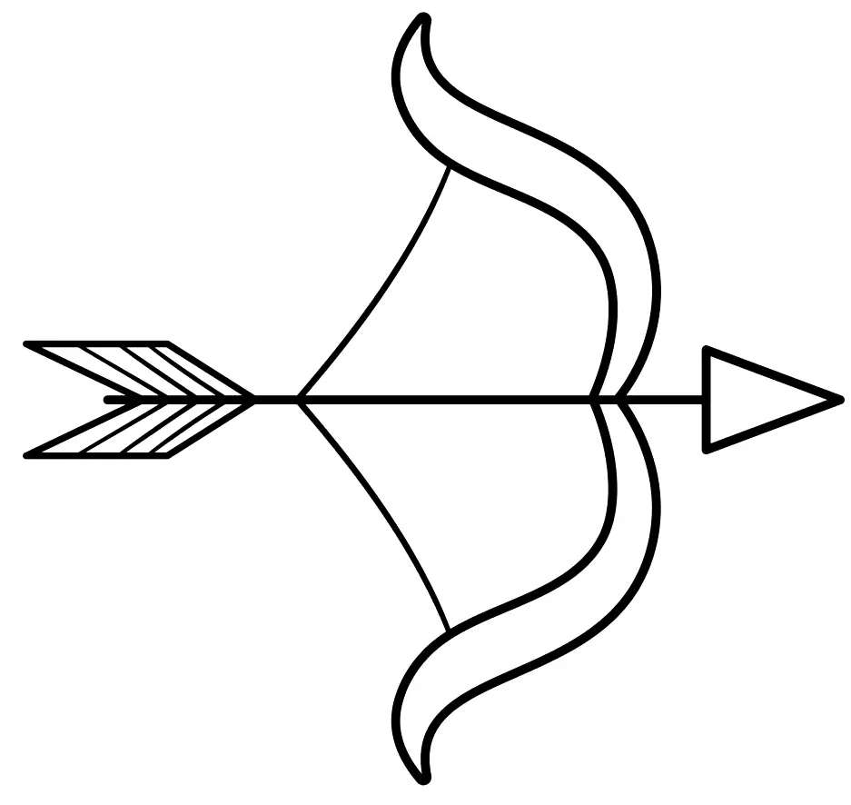 Bogenschießen Ausmalbilder 26