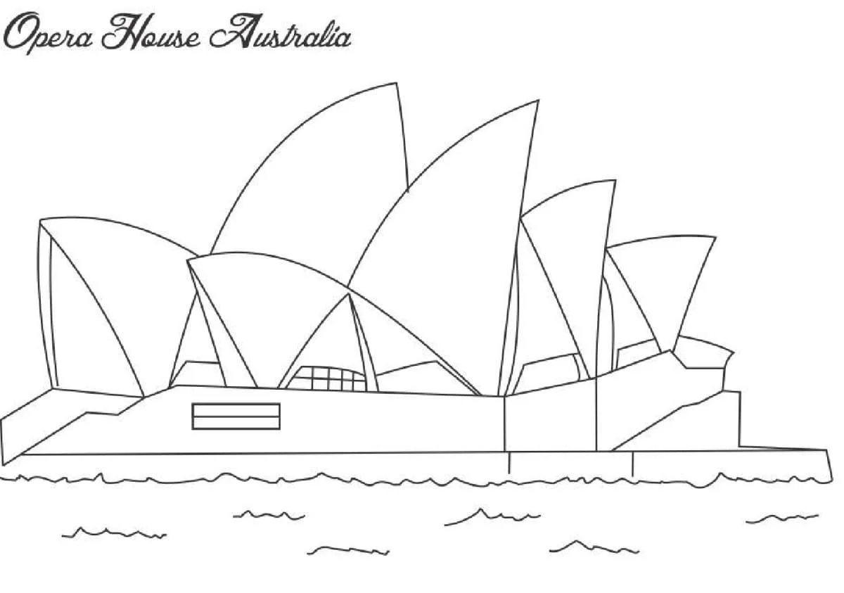Australien Ausmalbilder