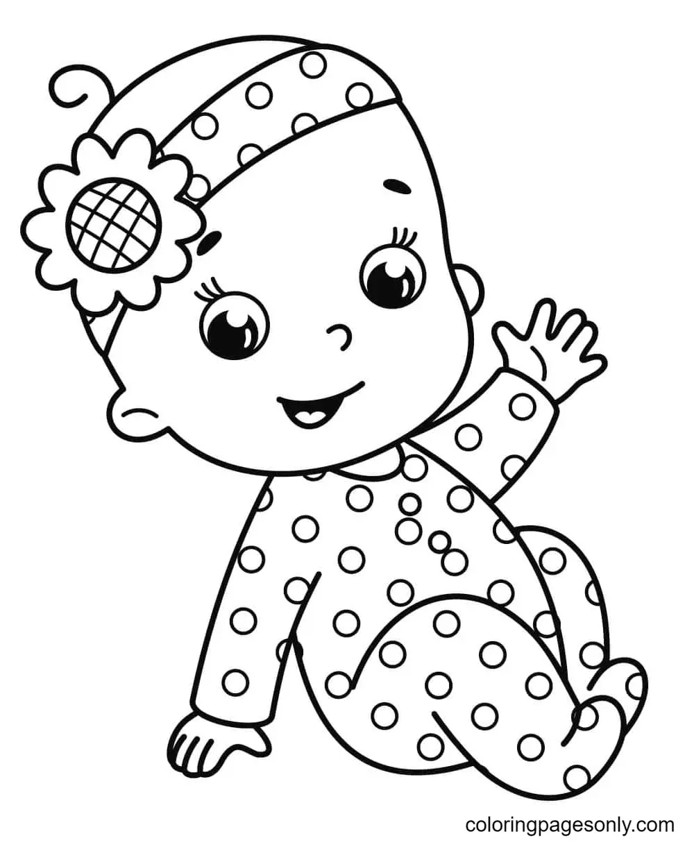 Baby Ausmalbilder 4