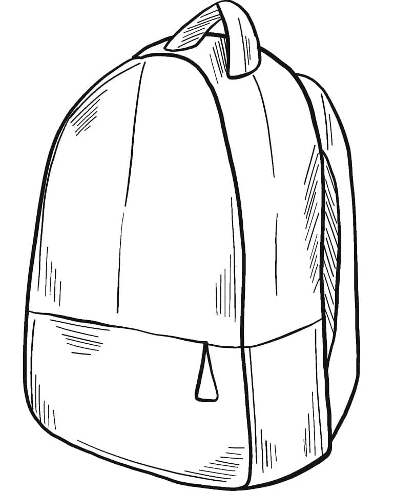 Desenhos de Mochila Para Colorir 45