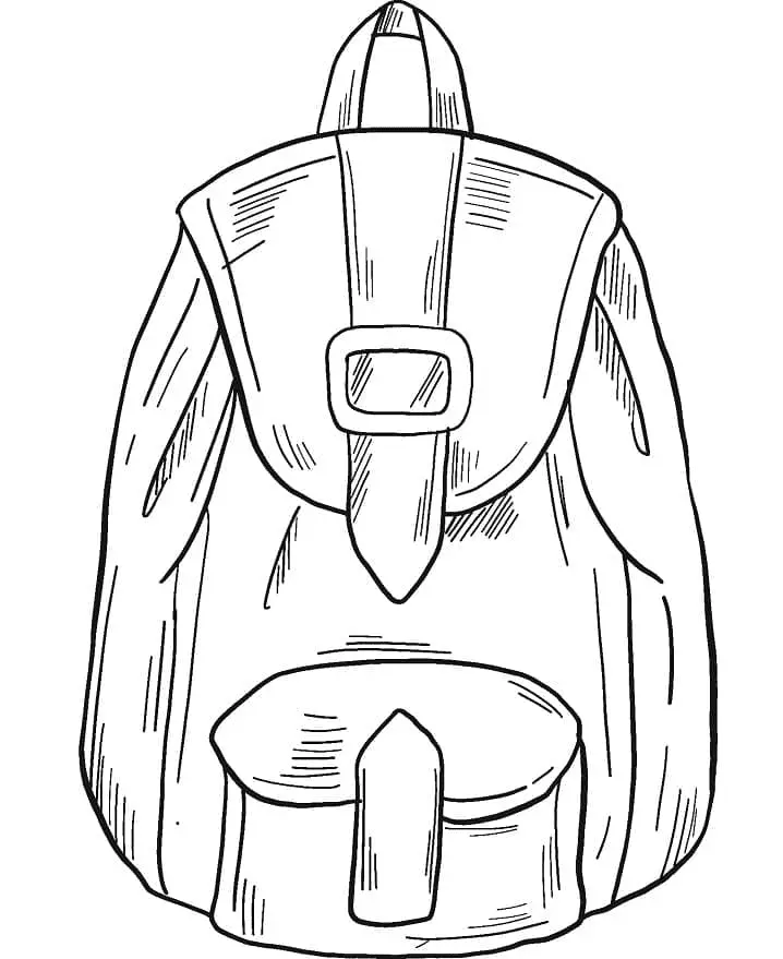 Desenhos de Mochila Para Colorir 46