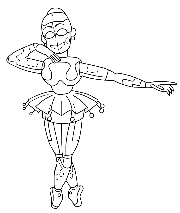 Ballora Ausmalbilder 15