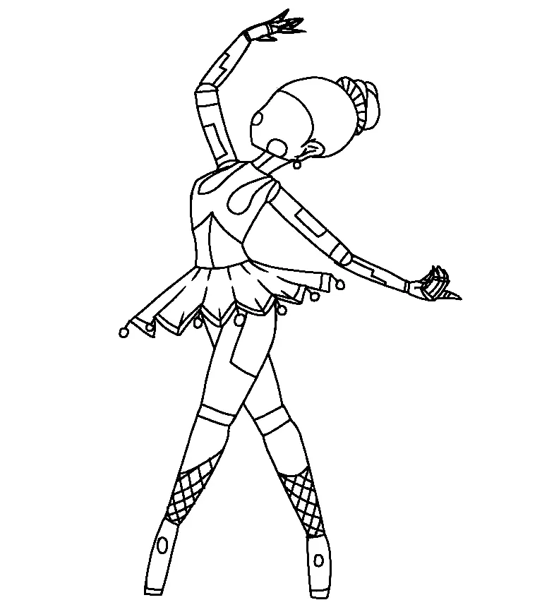 Ballora Ausmalbilder 17
