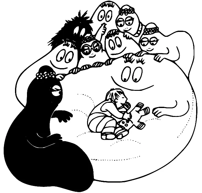 Desenhos de Barbapapa Para Colorir 57