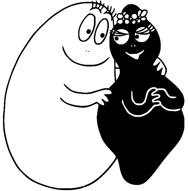 Desenhos de Barbapapa Para Colorir 62