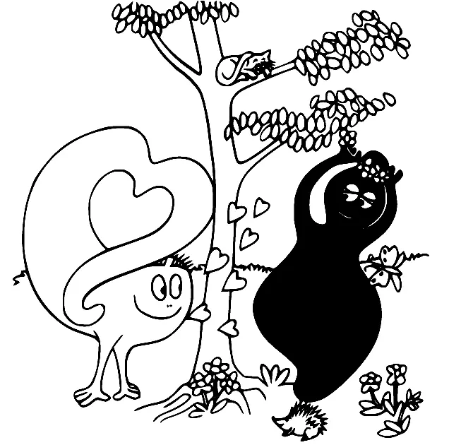Desenhos de Barbapapa Para Colorir 69