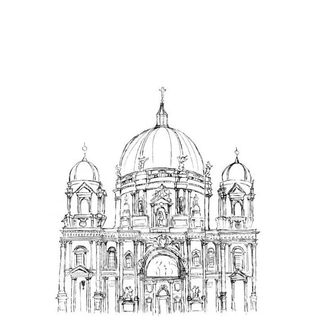Desenhos de Berlim Para Colorir 26
