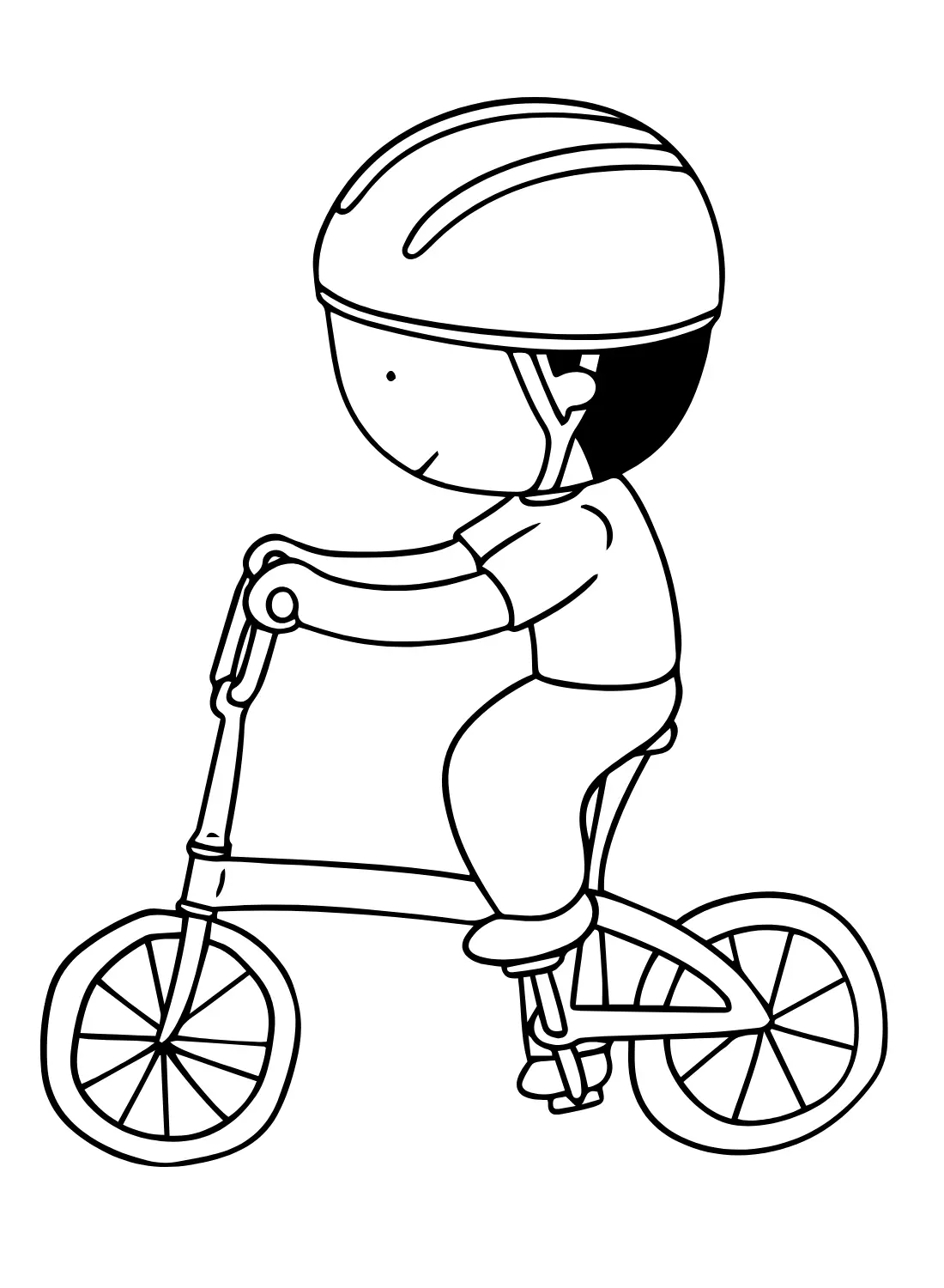 Desenhos de Bicicletas Para Colorir 16