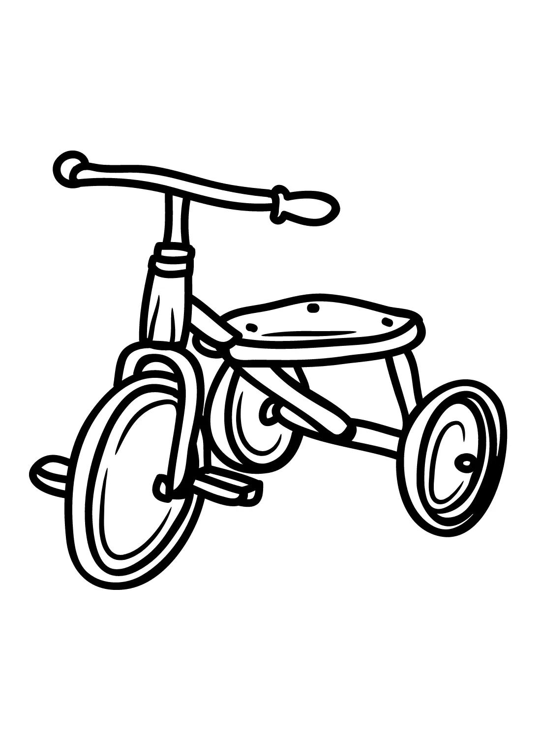 Desenhos de Bicicletas Para Colorir 43