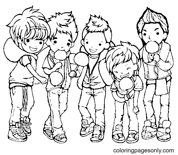 Big Bang Para Colorear 13