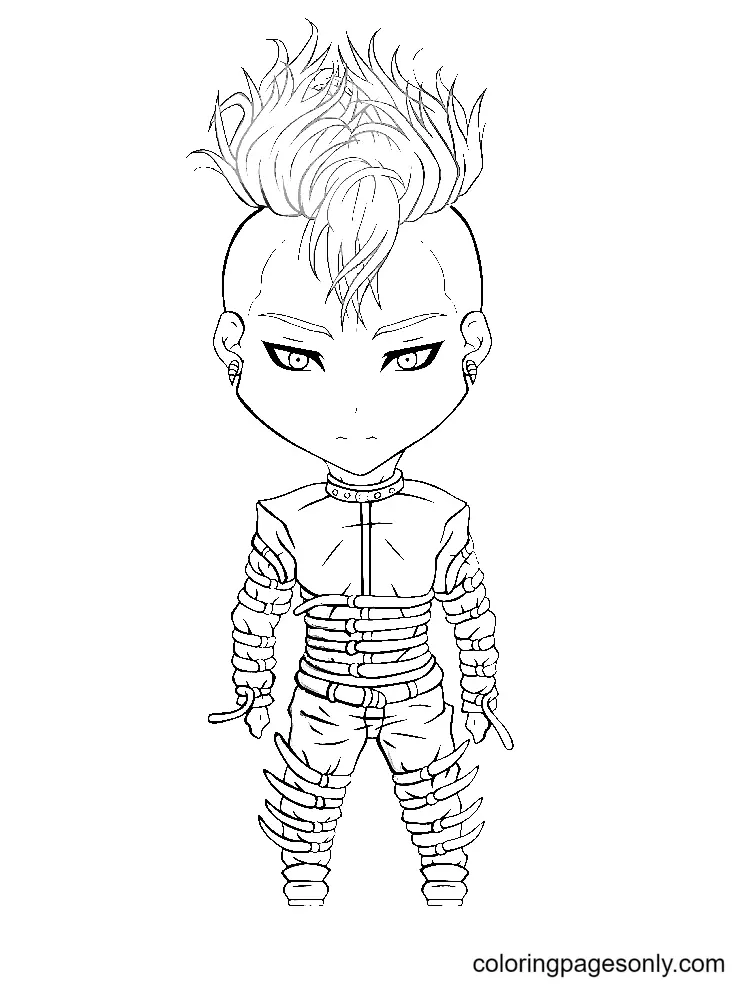 Big Bang Para Colorear 28