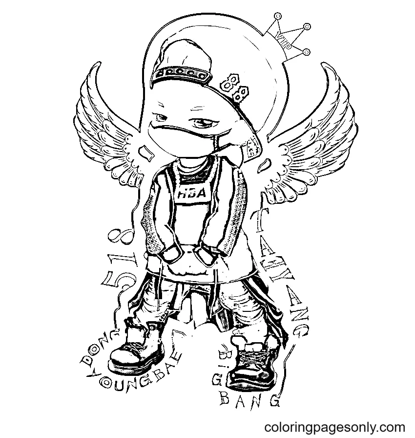 Big Bang Para Colorear 38