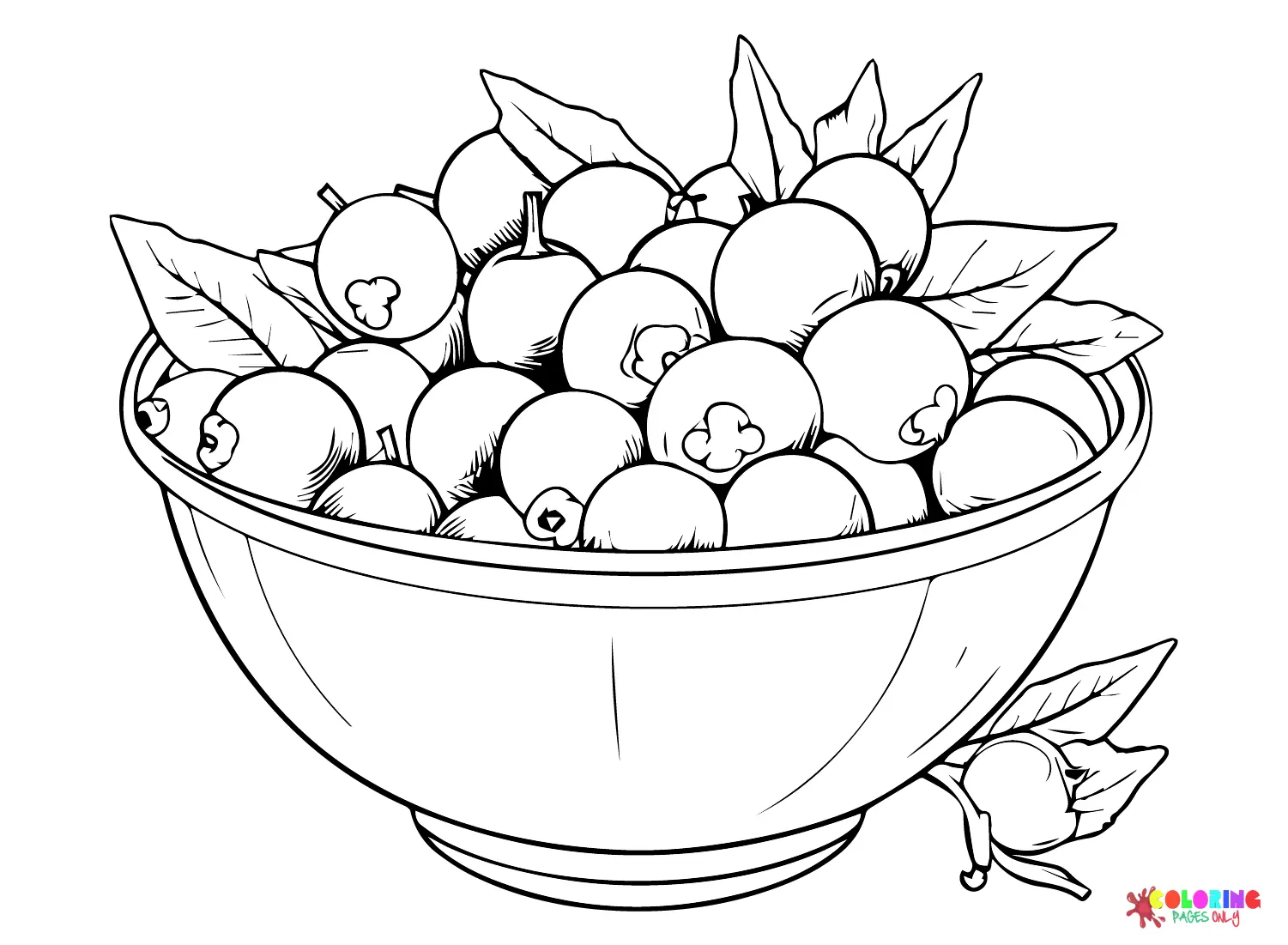 Arandano Para Colorear 10
