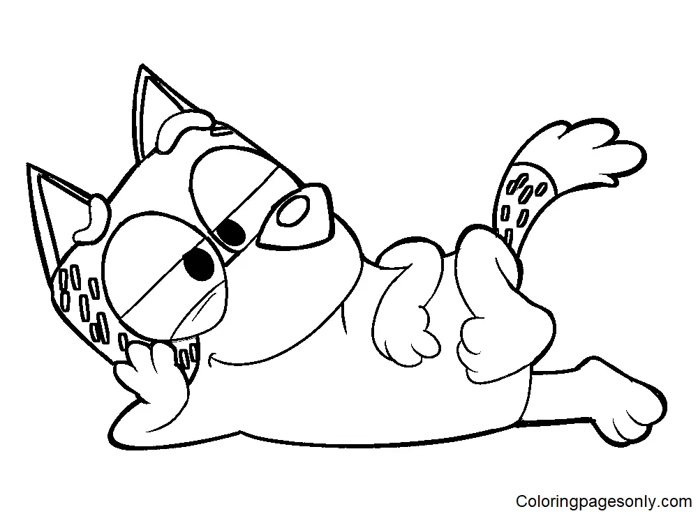 Bluey Ausmalbilder