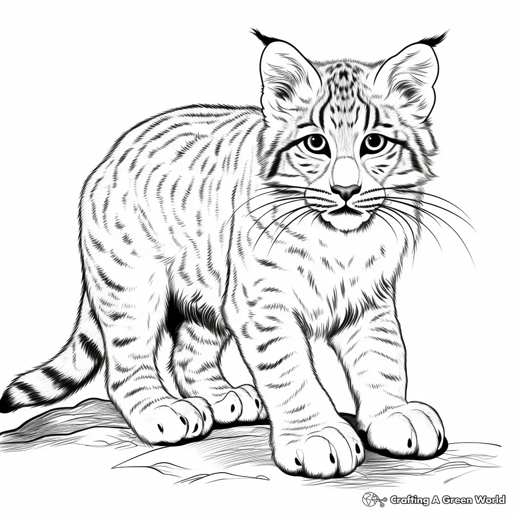 Bobcat Ausmalbilder 11