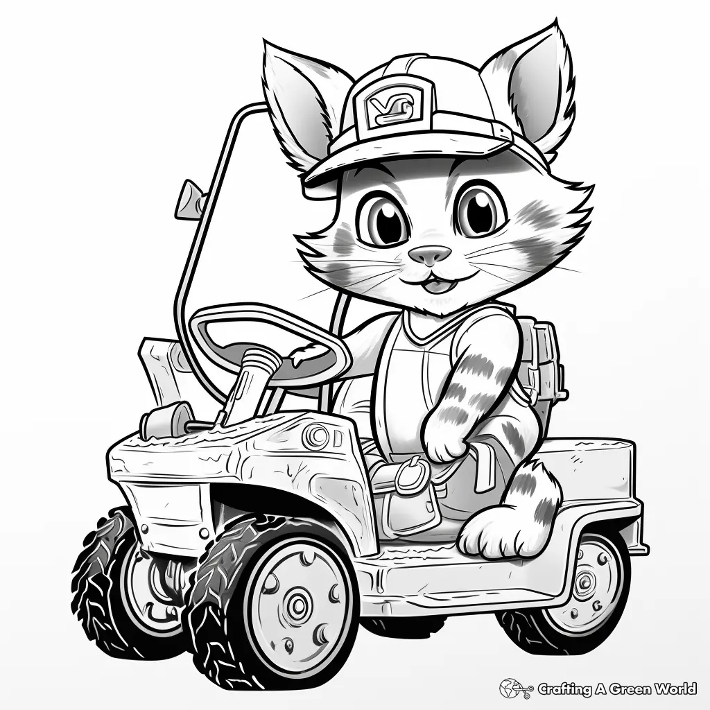 Bobcat Ausmalbilder 6